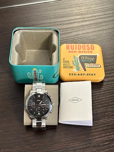 retro casio: Классические часы часы, Fossil, Водонепроницаемые, Унисекс, Новый — 2