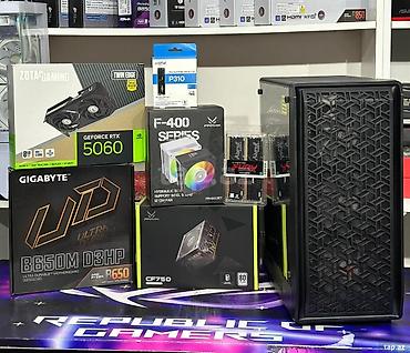 asus a15: Gaming PC Ryzen 5 7500F / RTX 5060 8GB / 16GB DDR5 / 1TB NVMe / Yeni — 1