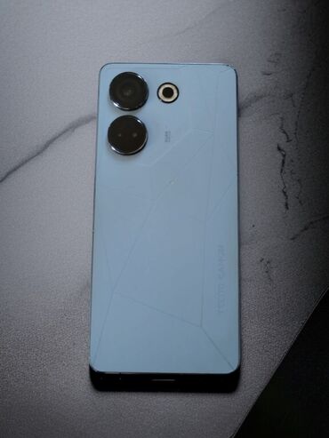 Tecno: Tecno Camon 20 Pro, 256 GB, rəng - Mavi, Sensor, Barmaq izi, Simsiz şarj