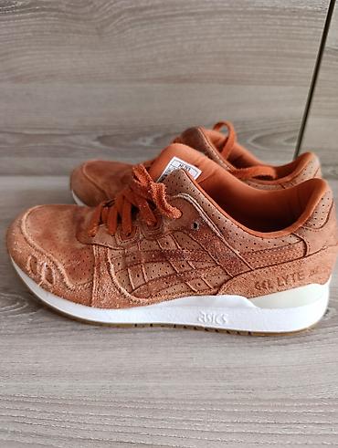 Кроссовки и спортивная обувь: Мужские кроссовки, 40, Asics, Б/у, цвет - Оранжевый, Самовывоз — 5