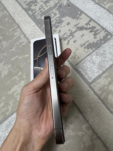 Apple iPhone: IPhone 16 Pro Max, Новый, 256 ГБ, Natural Titanium, Коробка, 98 % — 18
