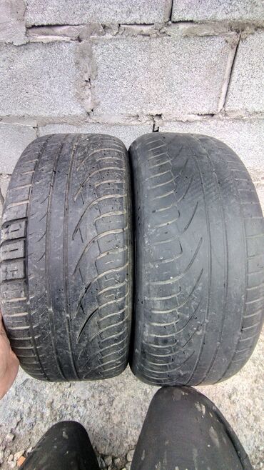 Шины: Шины 215 / 55 / R 16, Лето, Б/у, Пара, Легковые, Франция, Michelin