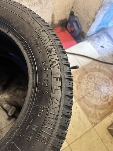 teker 205: Kama FLAME şinləri – 205/70 R16 - Tip: Radial, tubeless - Gücləndirmə — 3