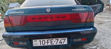 Daewoo: Daewoo Espero sedan - Kuzov: sedan, tünd yaşıl rəng - Ön və arxa işıq — 2