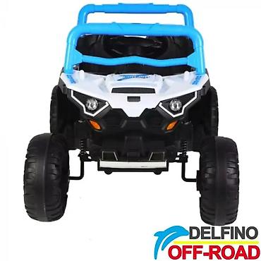 Dečiji električni automobili: Quad na akumulator Delfino Off-Road 1588 – Plavi Šifra proizvoda — 7