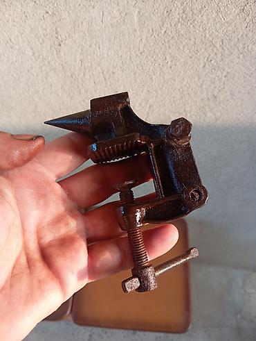 alətlər: Kiçik dəzgah pəs pazlı kənar mengəsi (mini vitse) - Material: tökmə — 2