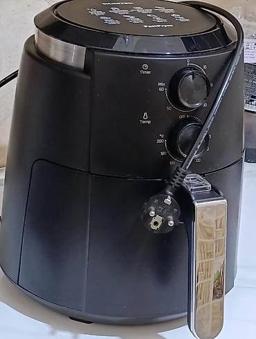 kumtel 2763: Suntek FastFryer hava fritözü - Rəng: qara - Mexaniki idarəetmə: 2 — 1
