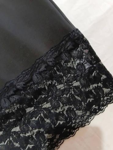 helanke m: Elegantna crna koktel haljina Christiane Road s/m - Kroj: uska — 7