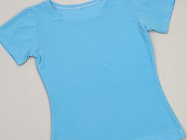 koszulka do pływania dla dziewczynki: Koszulka, 8 lat, 122-128 cm, stan - Bardzo dobry