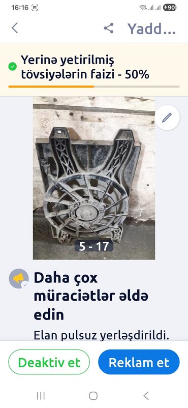 Digər kuzov detalları: Mercedes 212 kuza buferde olan abirsovka ve Hunday sanata abirsovkasl — 13