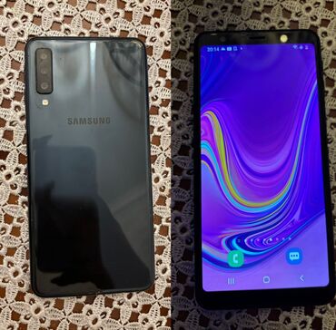 telefonlar a10: Samsung A7, 128 GB