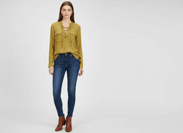toca boca ubrania h m: H&M, Жіноча блуза, розмір XS