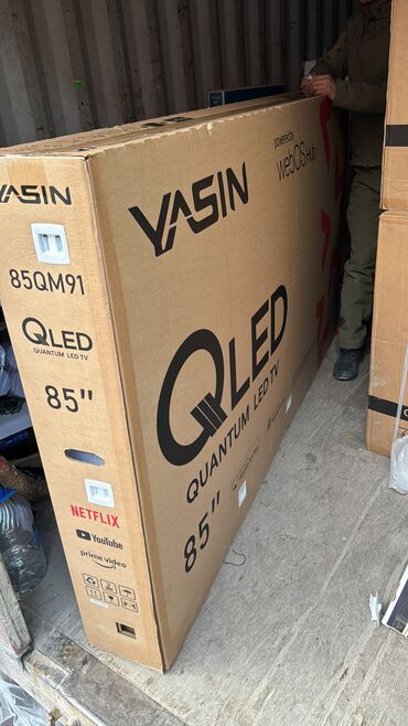 Телевизоры: Телевизор YASIN Webos Hub Яркий 85 дюймовый дисплей YASIN 85QM91 — 3
