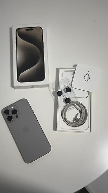 iphone 15 plus цена: IPhone 15 Pro Max, батарея 82% - Цвет: серый/титановый оттенок - — 1