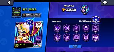 iphone 7 64gb: Brawl Stars oyunu üçün yüksək səviyyəli hesab - Kupa yolu: 33 530 - — 1