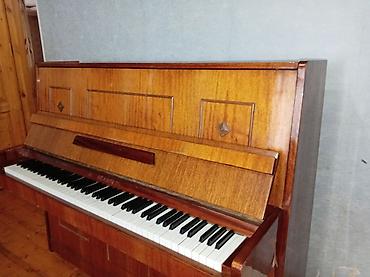 belarus: Belarus upright piano – akustik, ağac korpuslu. - Klaviatura: 88 — 3