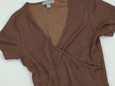 brązowy t shirty: T-shirt, Primark, M (EU 38), condition - Very good