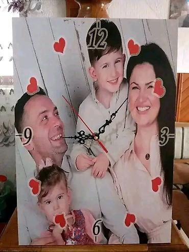 Satovi za kuću: Personalizovani zidni/sobni sat sa vašom fotografijom ZIDNI sat sa — 3