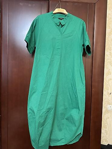 Повседневные платья: Повседневное платье, Турция, Длинная модель, Вискоза, Оверсайз, L — 4