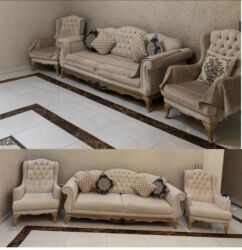 Mətbəx mebeli: İşlənmiş, Divan, 2 kreslo