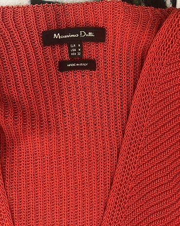 massimo: Massimo Dutti qadın kardiqanı - Model: açıq önlü trikotaj kardiqan - — 3