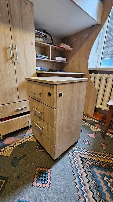 Двухъярусные детские кровати: Двухъярусная детская кровать, ЛДСП — 13