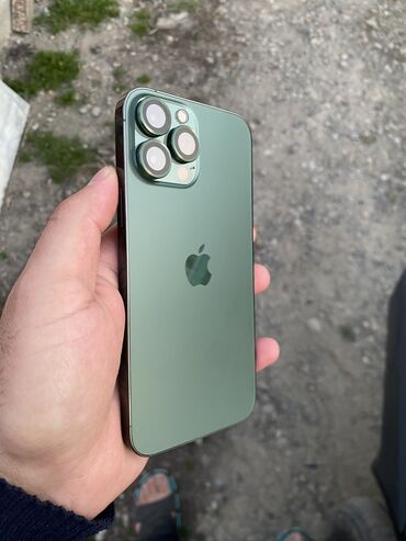 iphone 5sе: IPhone 13 Pro Max, 256 ГБ, Alpine Green, Беспроводная зарядка, Face ID