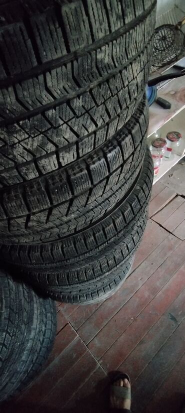 сивик мотор: Шины 195 / 65 / R 15, Зима, Б/у, Комплект, Легковые, Япония, Bridgestone