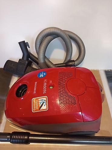 qaz pilite: Samsung tozsoran – 1600W, kisəli tip.Hec bir problemi yoxdur.👍əla — 6