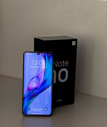 телефоны редми 10: Xiaomi, Redmi Note 10 Lite, Б/у, 64 ГБ, цвет - Голубой, 2 SIM