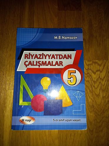 Məktəb dərslikləri: M.B. Namazovun müəllifi olduğu **“Riyaziyyatdan çalışmalar 5”** adlı — 1