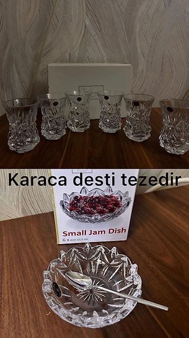 jam: Çay dəsti, Şüşə, 6 nəfərlik, Türkiyə — 1