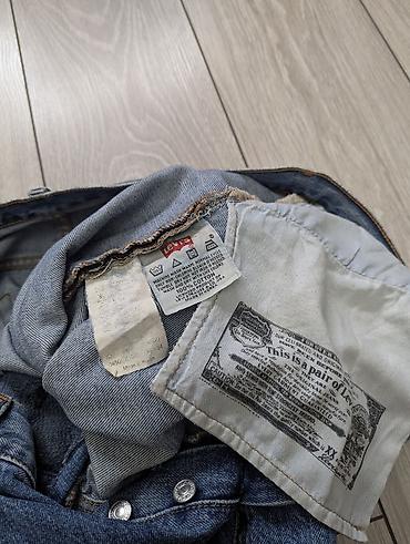 Джинсы: Мужские джинсы, M, LeviS, Б/у, цвет - Синий, Самовывоз, Платная доставка — 4