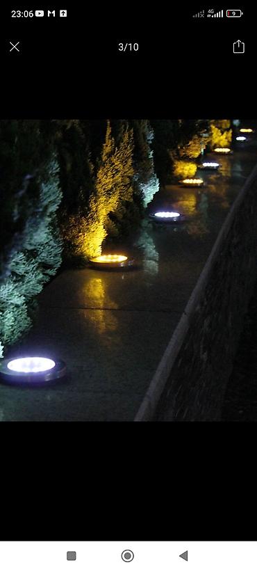 лампы led: Садовые светильники на солнечных батареях для ландшафтной подсветки - — 1