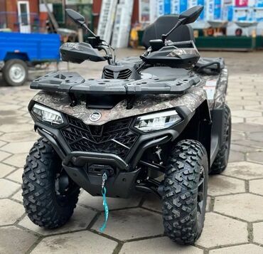 Квадроциклы: Квадроцикл CFMoto, Бензин, 500 куб. см, Взрослый, В рассрочку