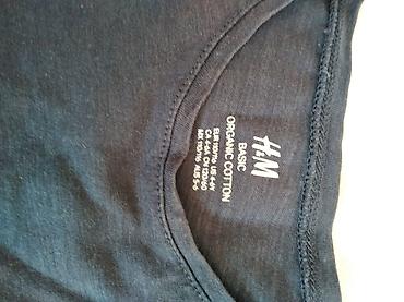 Dečija odeća: - H&M BASIC majica bez rukava, crna. Materijal: 100% organski — 2