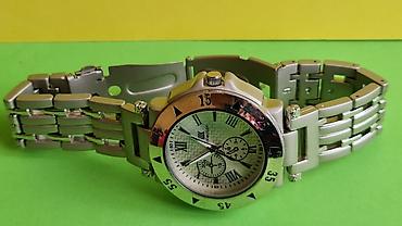 Ručni satovi: Muški analogni ručni sat, metalni - Kućište okruglo, metalno, sa — 7