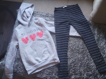 waikiki devojcice: Bundle: Sweatshirts, Leggings, Shirts, For girls, age: 7-8 years