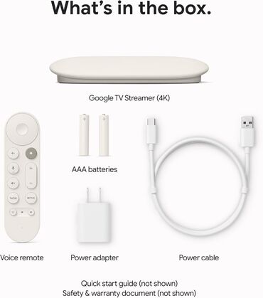 Smart TV bokslar: Yeni Smart TV boks Google TV 4 GB / 32 GB, Google TV — 15
