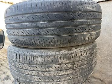 лампы для цветов: Шины 225 / 60 / R 16, Лето, Б/у, Пара, Легковые, Корея, Hankook — 2