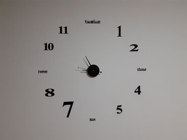 Ostali proizvodi za kuću: Zidni sat sa efektom ogledala boje su prikazane na slikama — 3