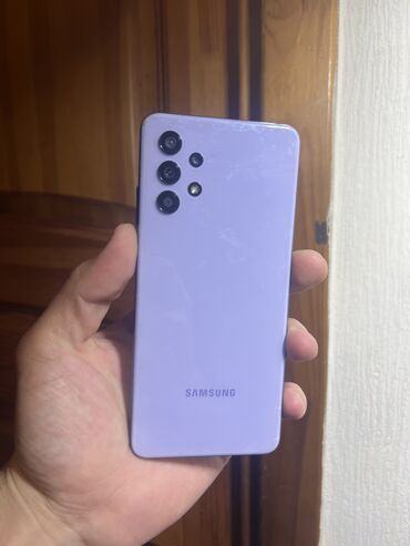 samsung x640: Samsung Galaxy A32, 128 GB, rəng - Çəhrayı, Sensor, Barmaq izi, İki sim kartlı