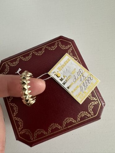 итальянское серебро: Шакек, Үлгүсү 585, Унисекс, Кыстырмасыз