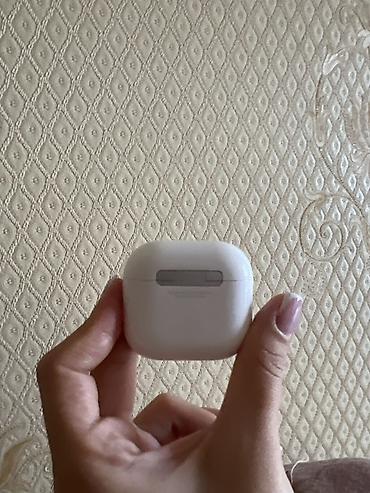Qulaqcıqlar: İşlənmiş Simsiz (Bluetooth) Qulaqcıqlar, Apple, rəng - Ağ — 3
