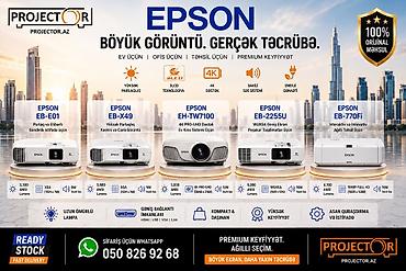 11 tv: Yeni Portativ Proyektor Epson, Ödənişli çatdırılma — 2