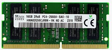 Модуль оперативной памяти SK hynix SO-DIMM 16 ГБ есть в количестве