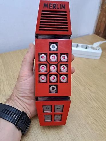 Ostale igre i konzole: RUČNA VIDEO IGRA MERLIN IZ 1978. GODINE | Očuvana i ispravna — 4
