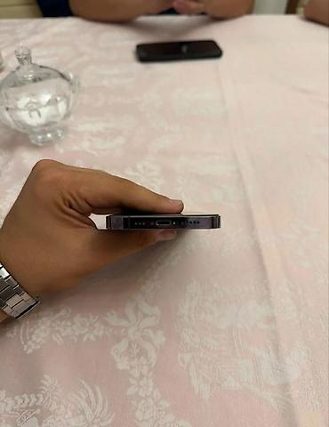 islənmis soyuducu ucuz: IPhone 14 Pro, 256 GB, Desert Titanium, Barmaq izi — 6