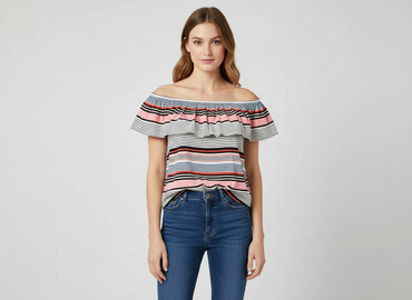 modne bluzki plus size: New Look, Жіноча блуза, розмір M