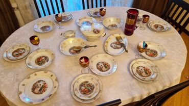 qab qacaq ecemi instagram: Nahar dəsti, Farfor, 6 nəfərlik, Almaniya